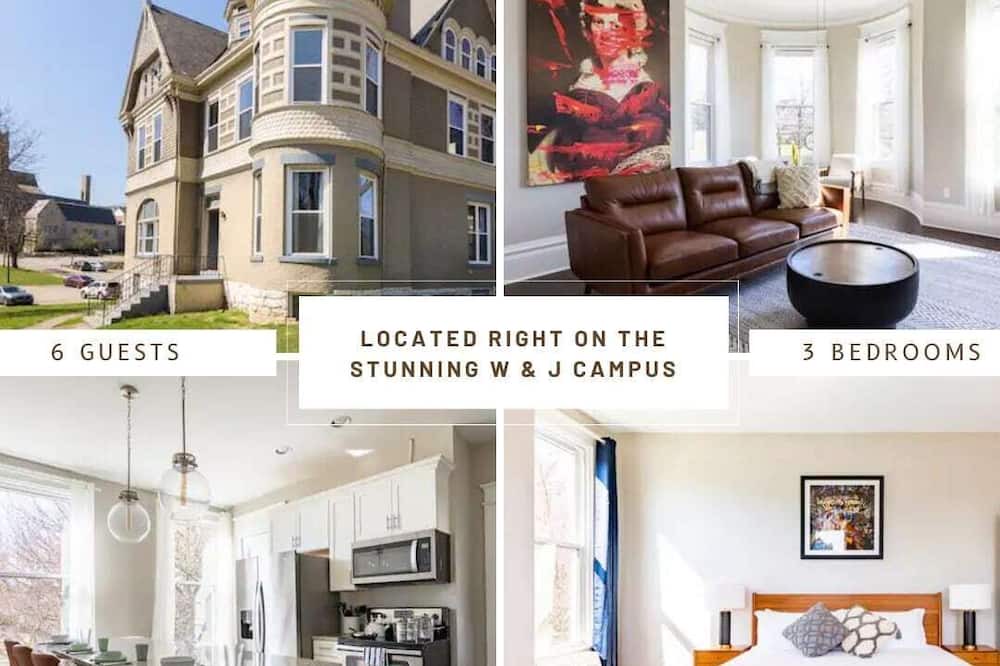 East Washington Apartment | W&J Campus | King Beds | Kids & Family Friendly