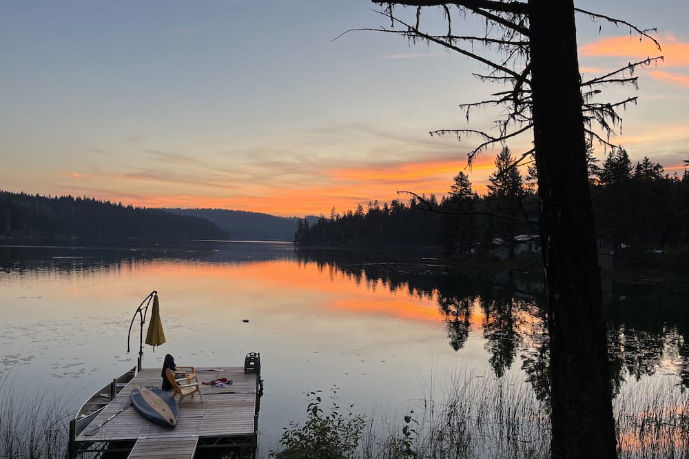 Eagle Creek Cottage | 4 season timberframe lake house in the pristine Caribou