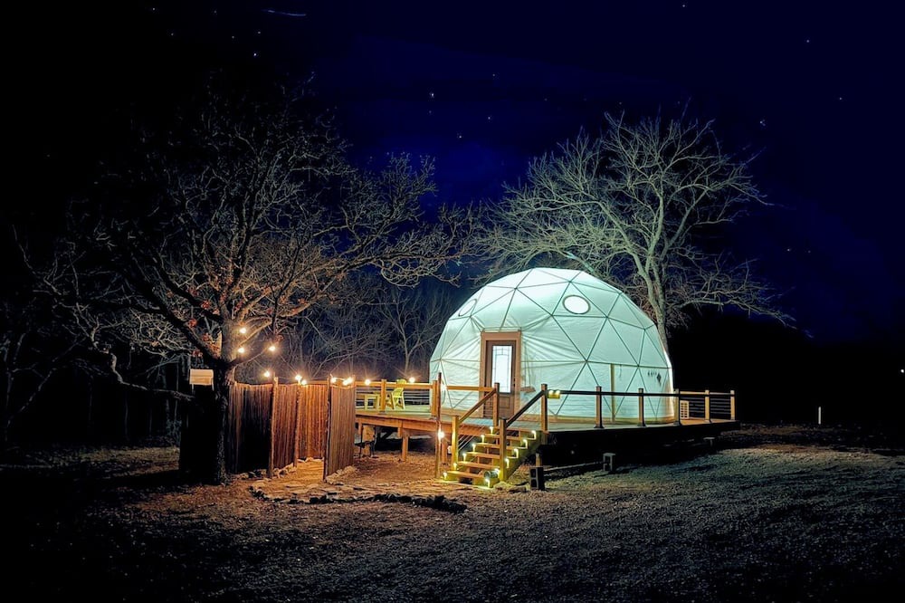 Madill House | Romantic couples getaway dome 2hrs from DFW/OKC