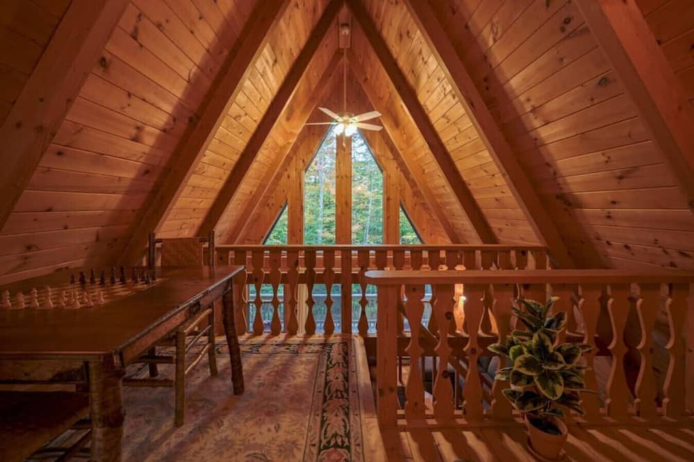 Jay Ski Chalet | Cozy 2 BDRM A-Frame Nestled in Ausable Acres