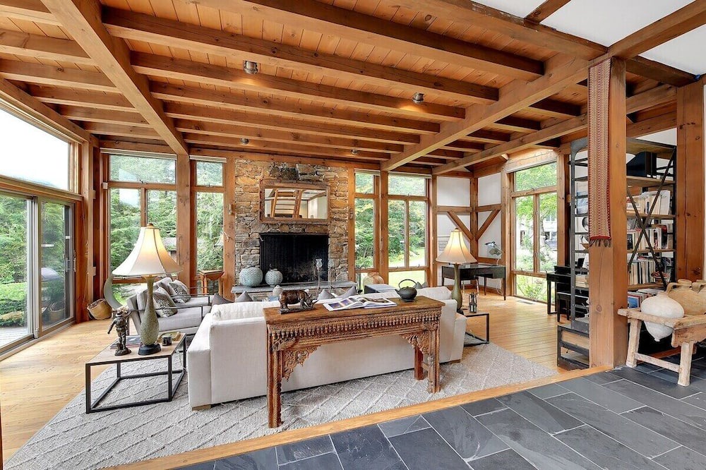 Becket House | The Berkshires Woodland Estate by Evergreen Home