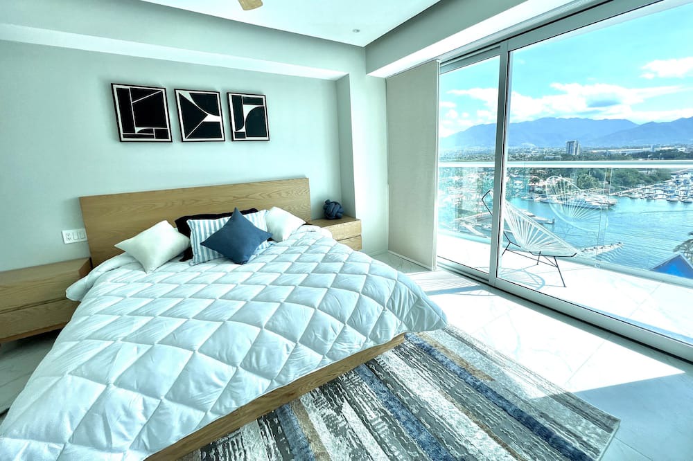 Isla Iguana Apartment | Estudio Torre Nautico Moderno con Vista a Marina Vallarta