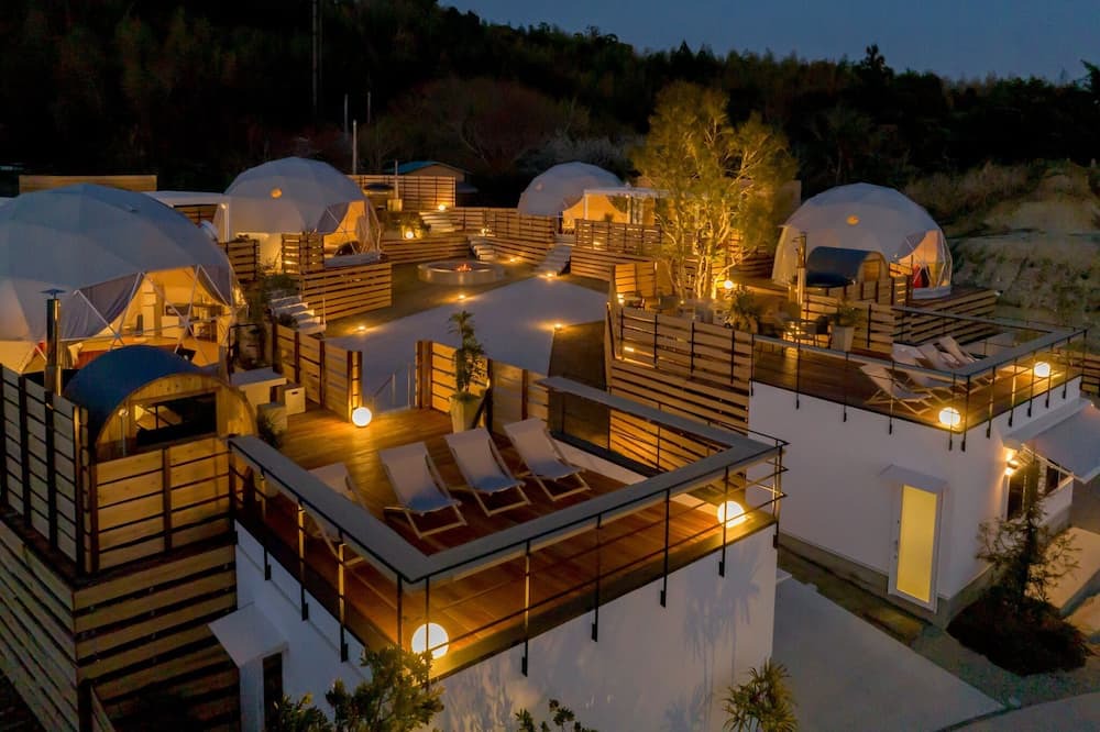 Nishi Ward Cabin | glamping dome / Hamamatsu Shizuoka