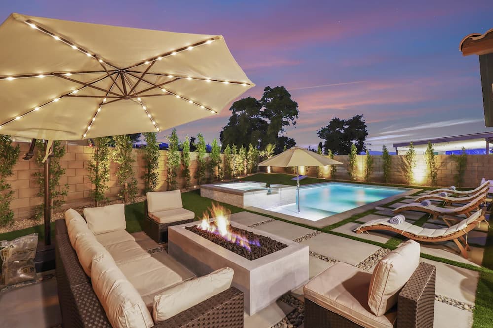 Coachella House | Paradise Coachella NEW Salt Water Pool & Landcape