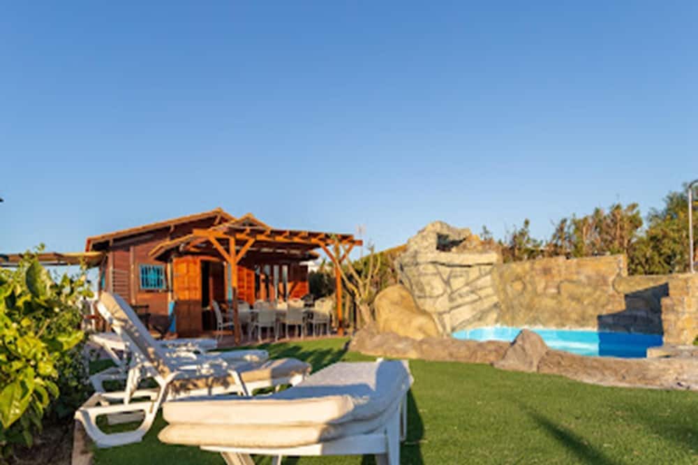 El Palmar Villa | Casa Noray El Palmar-Swimming pool with water jets