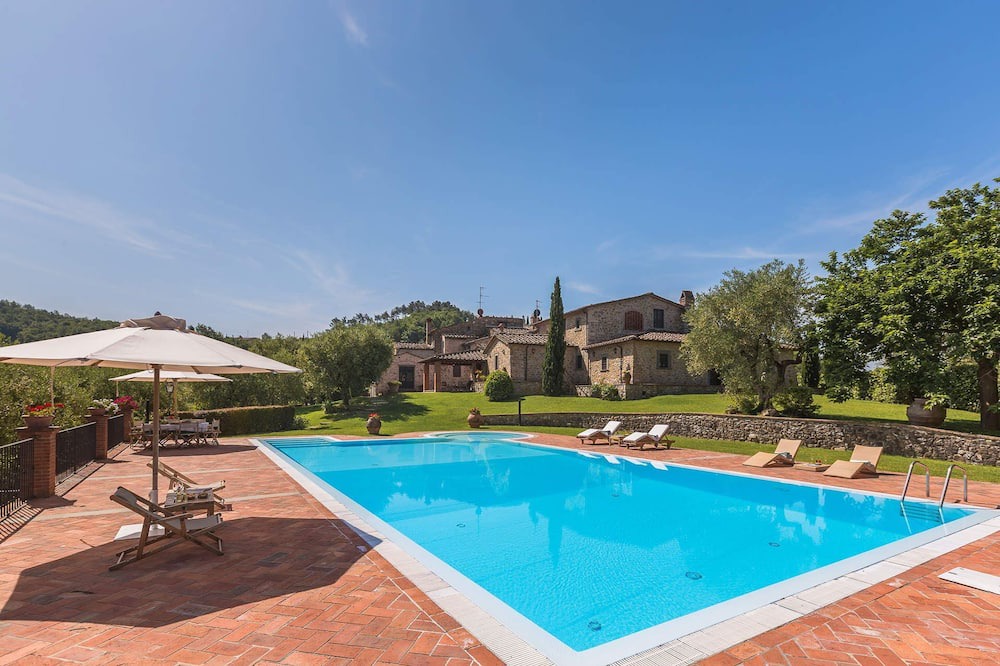 Monsummano Terme Villa | My Rental Homes - Villa del Colle with private swimming pool and covered patios