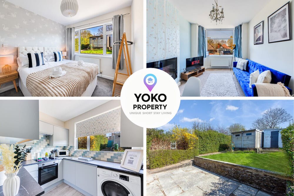Northampton House | Charming Detached Bungalow Driveway Parking Garden Wifi Smart TV