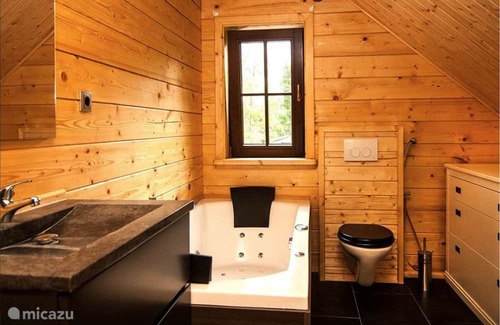 Linde Villa | Albert wooden house in wooded area with beautiful views over the countryside