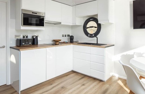 St. Helier Boat Rental | The Shells floating luxury apartments in St Helier Marina - a unique experience!