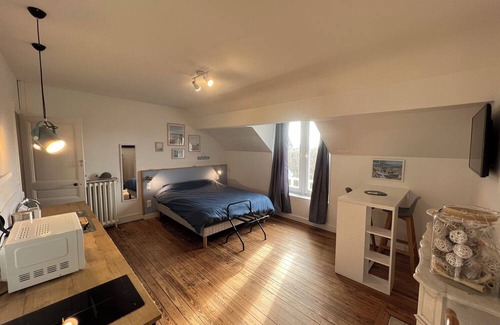 Tilly-sur-Seulles Apartment | Entre Caen et les Plages ! Appartement Les Cabines, L'esprit mer au Manoir