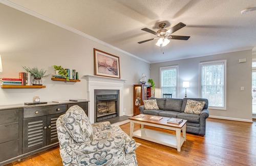 Kipling House | Spacious Holly Springs Home w/ Hot Tub & Fire Pit!