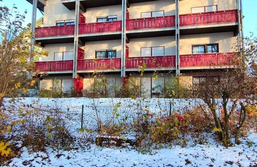 Bad Griesbach-Therme Apartment | 1. Reihe Bademantelgang Appartement mit Terrasse Thermen-, Park- und Gartenblick