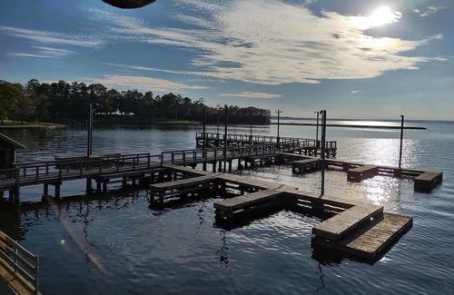 West Livingston RV Rental | Tentrr State Park Site - TX Lake Livingston State Park - Site D - Single Camp