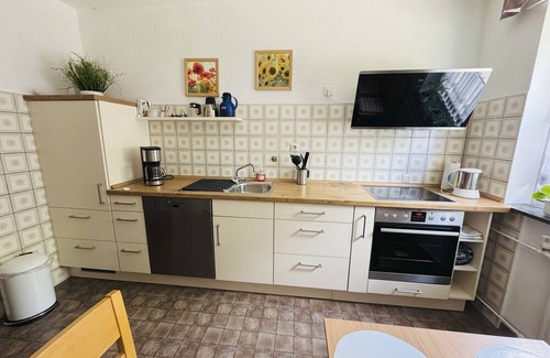 Bontkirchen Apartment | Apartment 'Biederbeck' with Balcony and Wi-Fi