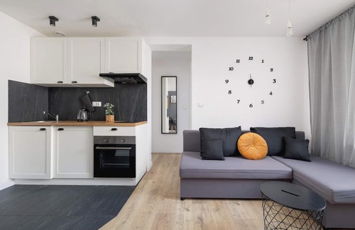 Czeladz Apartment | Betonowa 4 Czeladź | Brick Cozy Apartment | Remote Work