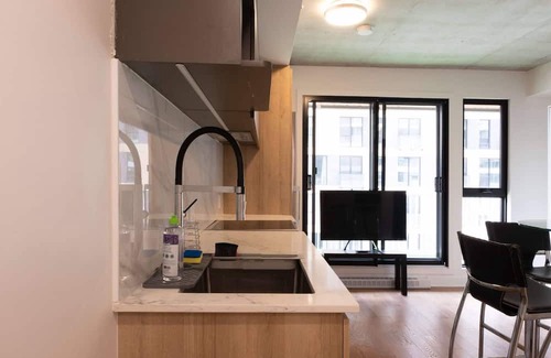 Pointe-Saint-Charles Condo | Stylish 1-bedroom condo located in vibrant Griffintown,