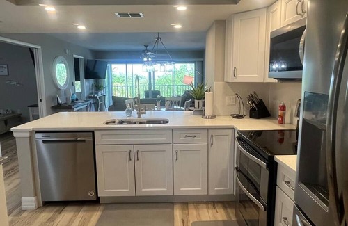 Marco Island Condo | Private, Quiet, Gated I Renovated 3 Bed 2 Bath