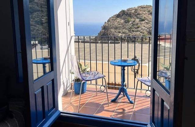 Edanescapes - La Vista Azul. Sea View Apartment in Mojacar Pueblo, pet Friendly