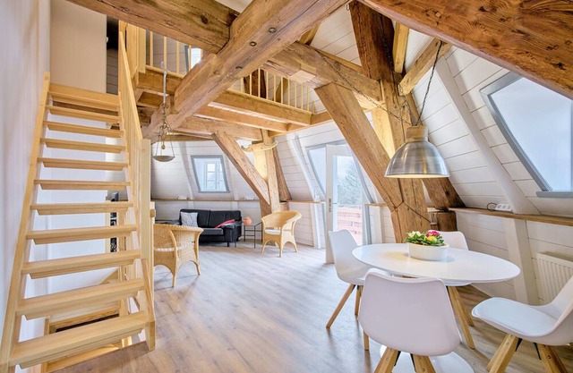 Moderne, Gemütliche Ferienwohnung in Mühle mit Blick Über Flensburg