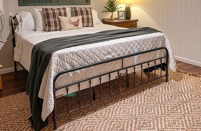 Find rest at Earlene’s Place, you’ll find a cozy place with an eclectic vibe.