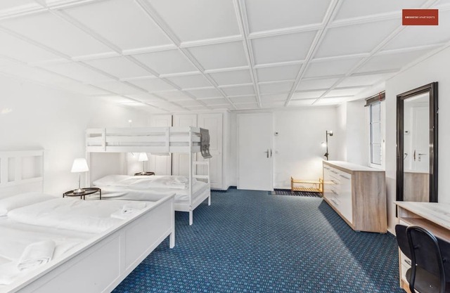 Double Bed and Bunks for Your Comfort