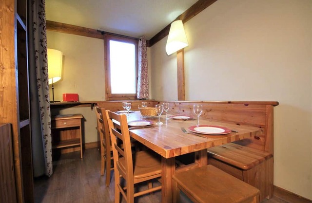 150m from resort center, Ground floor, tv, ski locker, 47m², Montchavin La Plagne