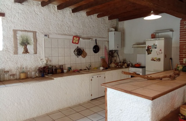 Rustic country house with garden in a village with character