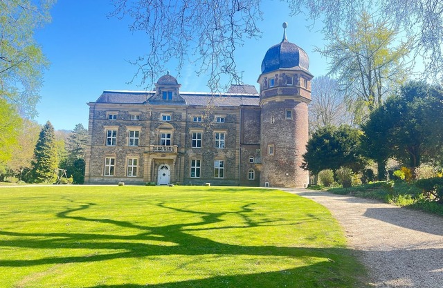 Rimburg Castle - hunting lodge by the castle pond